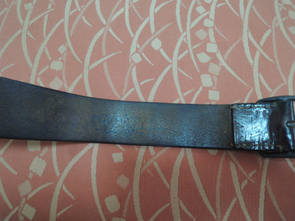 WW2 Original japanese Army Soldiers Leather Belt