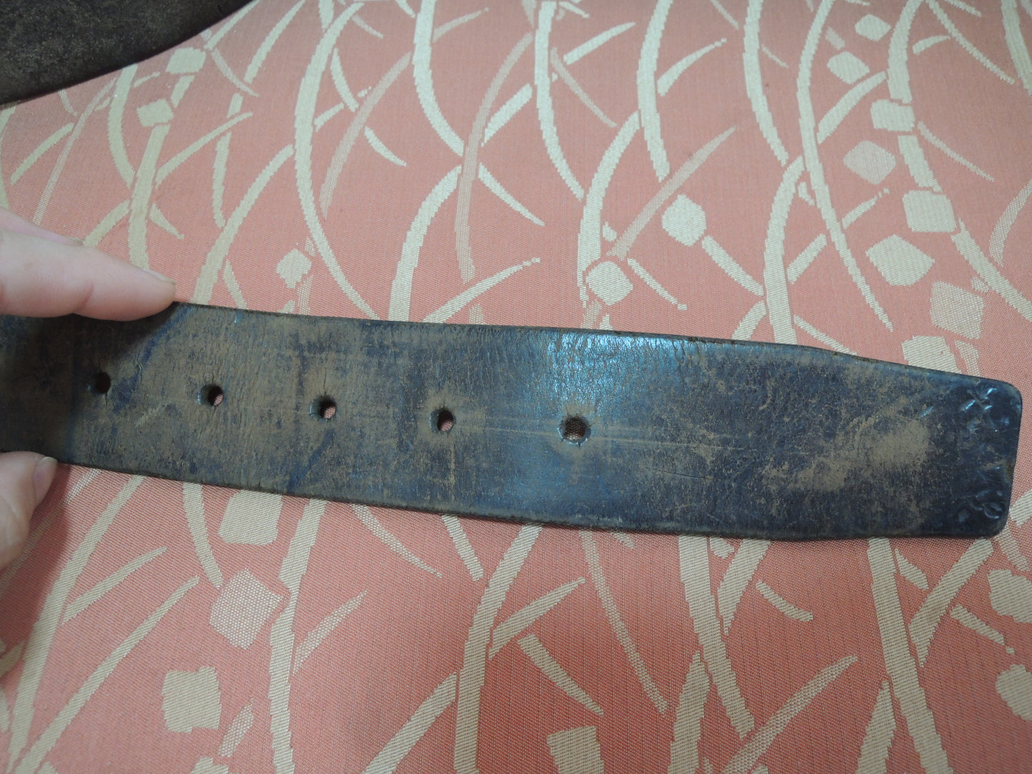 WW2 Original japanese Army Soldiers Leather Belt