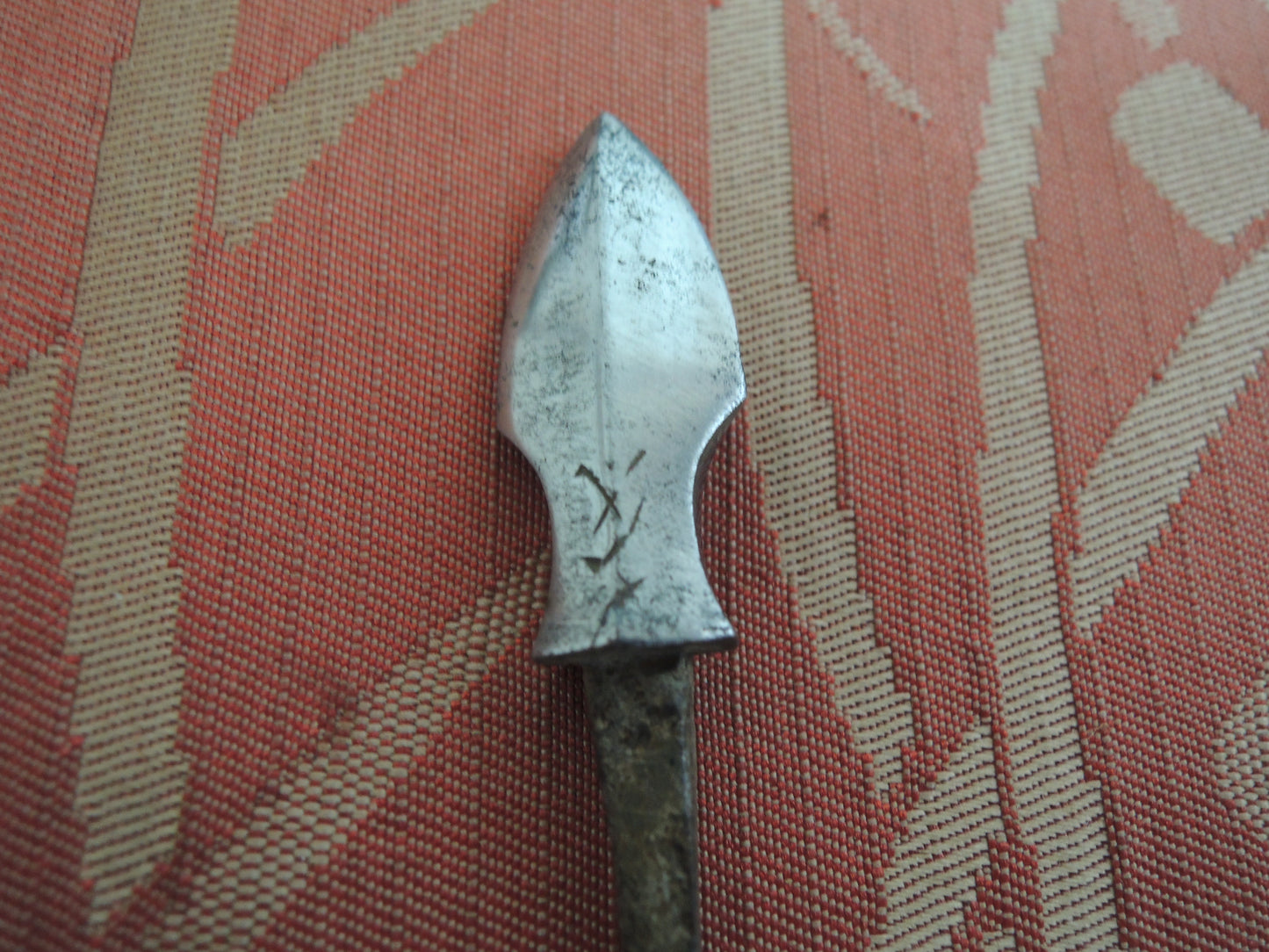Antique Arrowhead Japan Samurai Bow Arrow Yajiri Edo period Togarine Bonji