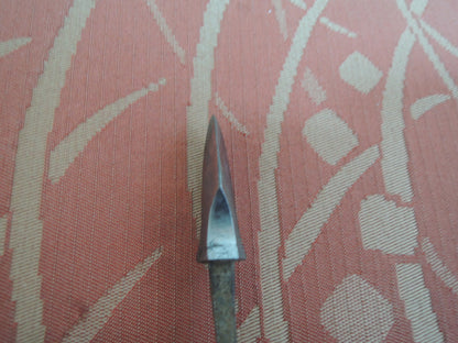Antique Arrowhead Japan Samurai Bow Arrow Yajiri Edo period Togarine Bonji
