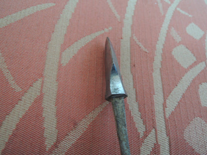Antique Arrowhead Japan Samurai Bow Arrow Yajiri Edo period Togarine Bonji
