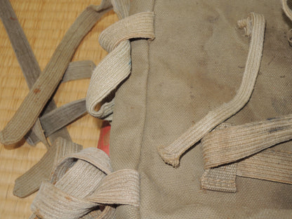 WW2 Original japanese Army military Soldiers Type99 backpack Takoashi
