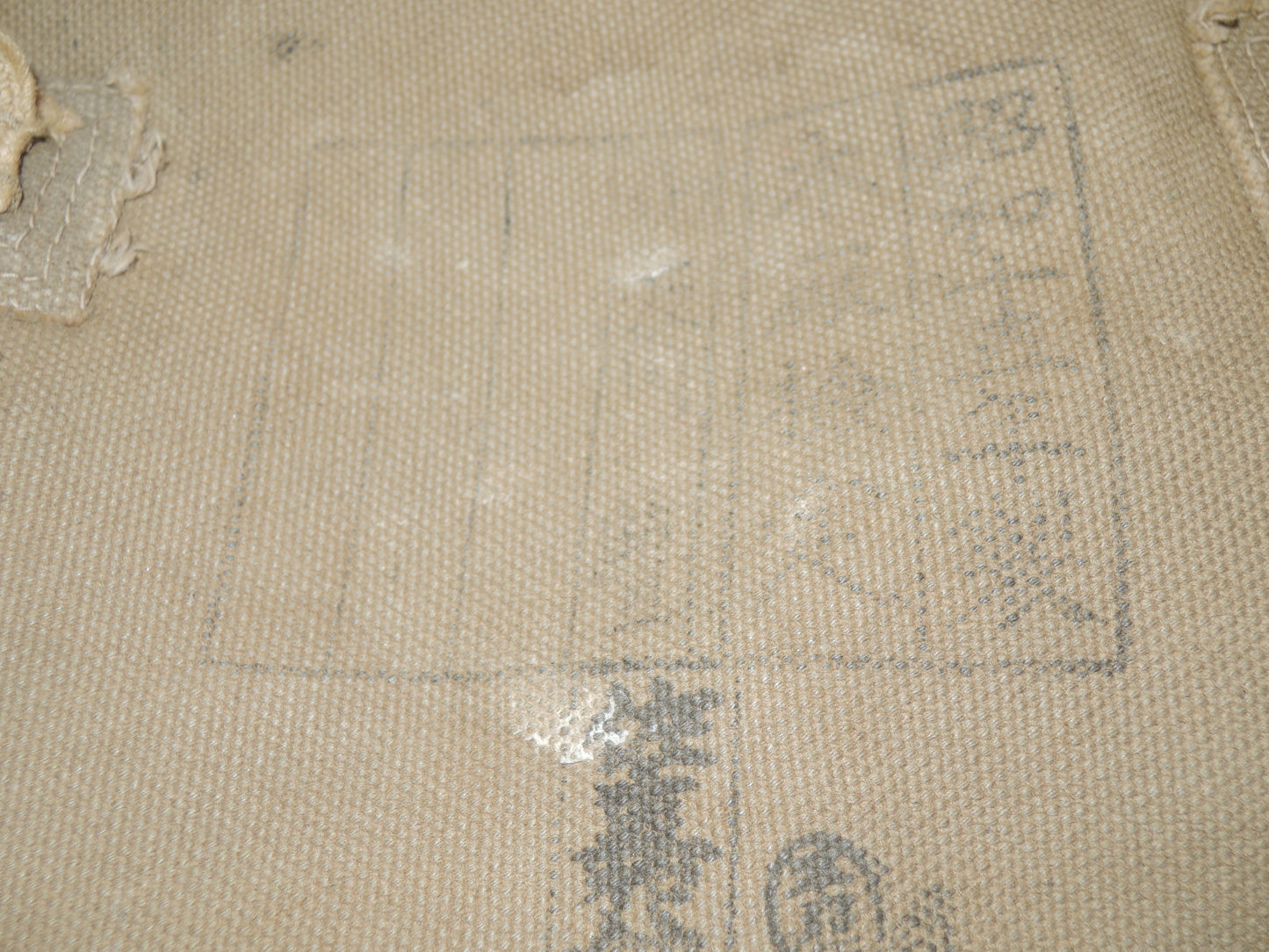 WW2 Original japanese Army military Soldiers Type99 backpack Takoashi
