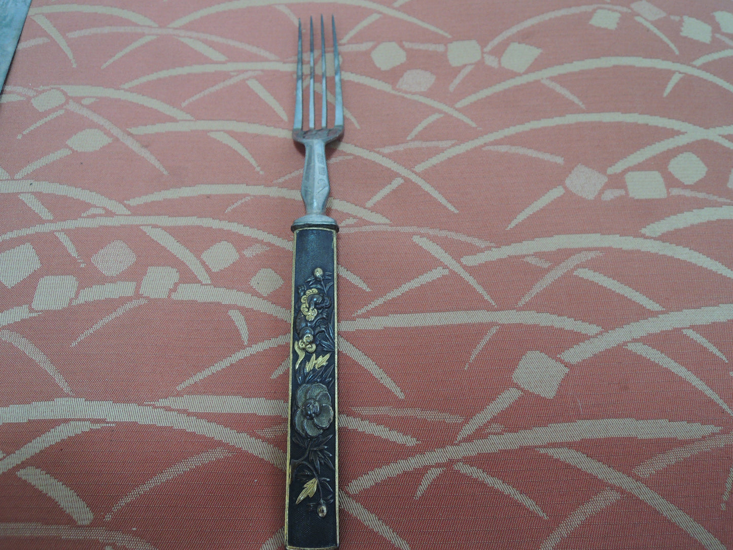 Antique Kozuka Japan katana Edo period Modified cutlery Mappin Brothers
