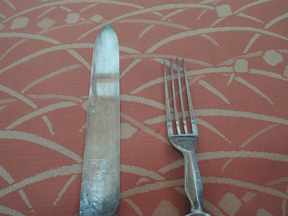 Antique Kozuka Japan katana Edo period Modified cutlery Mappin Brothers