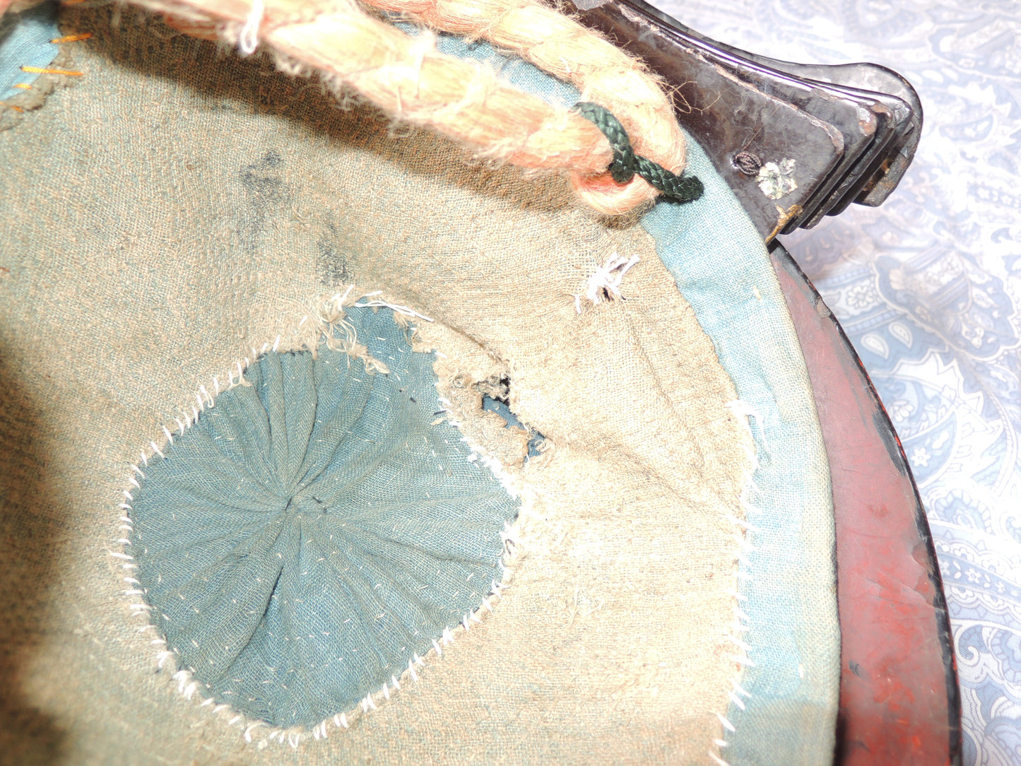 Antique Lacquered Iron Zunari Kabuto Japan Samurai Edo period Helmet