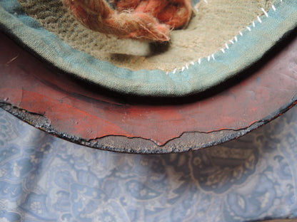 Antique Lacquered Iron Zunari Kabuto Japan Samurai Edo period Helmet