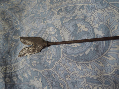 Antique Arrowhead Japan Samurai Bow Arrow Yajiri Edo period Sabao