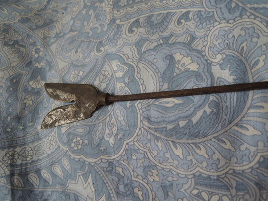 Antique Arrowhead Japan Samurai Bow Arrow Yajiri Edo period Sabao