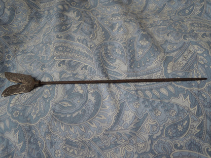 Antique Arrowhead Japan Samurai Bow Arrow Yajiri Edo period Sabao