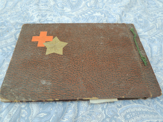WW2 Japanese Army Memorial Photo Album Matsue Army Hospital