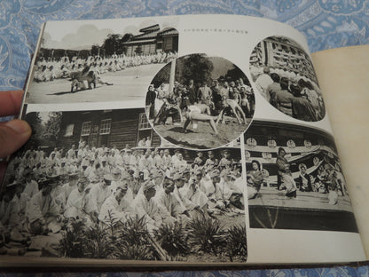 WW2 Japanese Army Memorial Photo Album Matsue Army Hospital