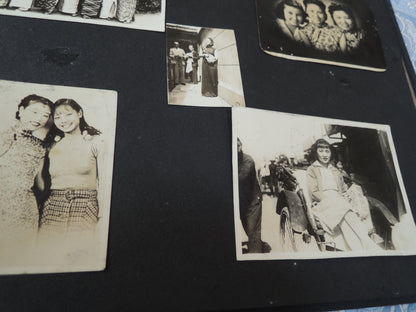 WW2 Japanese Army Memorial Photo Album Southern China